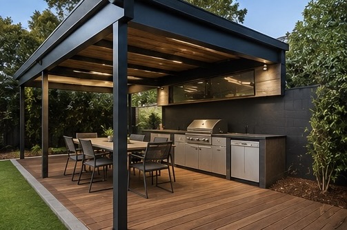 Exterior home project by NesCon Creations in southern Adelaide